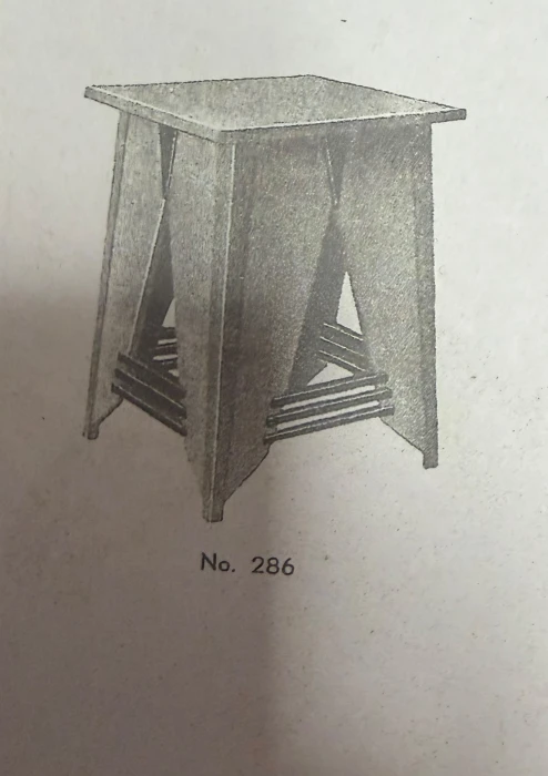 Art Deco Side Table by P.E.L. Izeren, Solid Oak & Macassar, 1920s